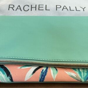 Rachel Pally foldable reversible clutch.